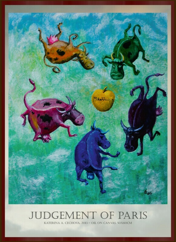 Plakat JUDGEMENT OF PARIS, 50x70cm