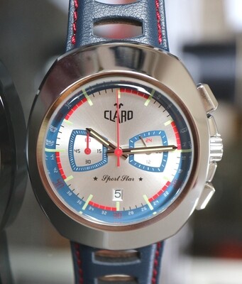 CLARO Quartz Sport Star Chronograph
