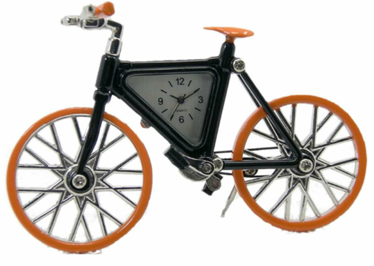 Miniatur-Uhr Quartz Fahrrad