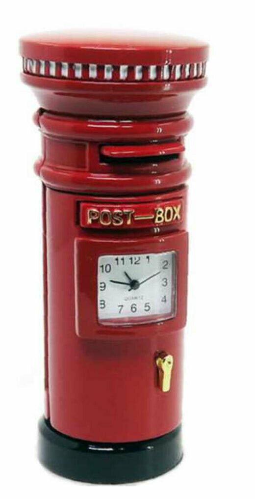Miniatur-Uhr Quartz Postbox