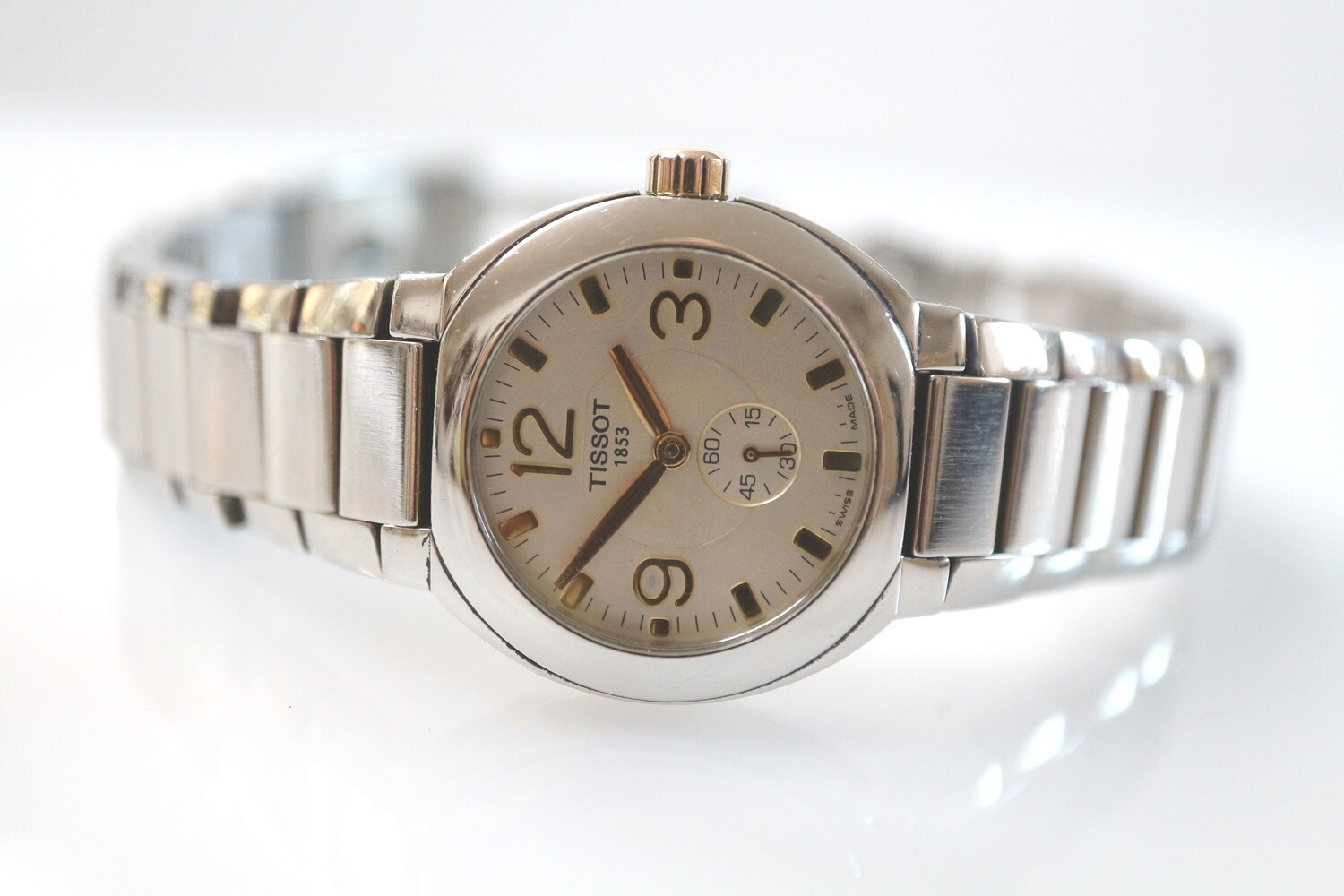 Tissot 1853 Quartz Stahl, Swiss Made