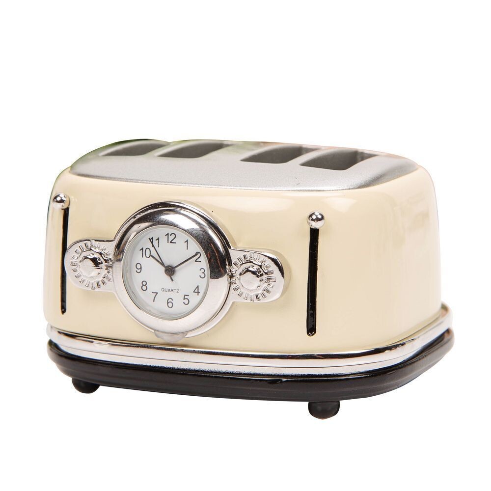 Miniatur-Uhr Quartz Toaster