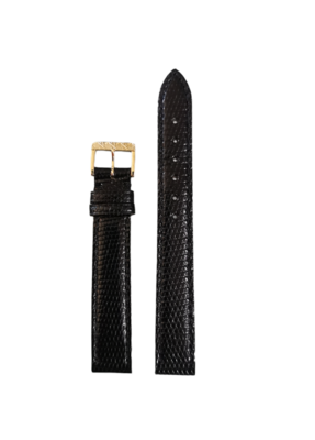 Original Dior Eidechsen Uhrenband, Schwarz, 14 mm Breite