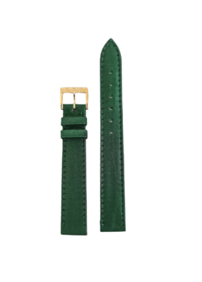 Original Dior Seide Uhrenband, Smaragdgrün, 14 mm Breite