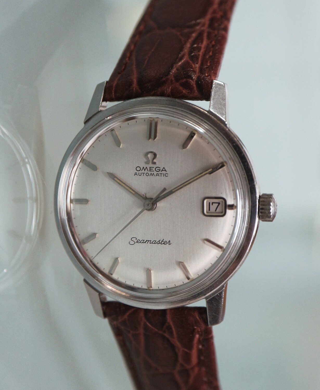 Vintage Omega Seamaster Automatic in Stahl, ca. 1965