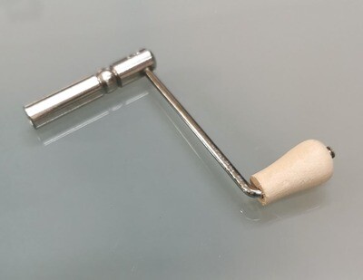 Kurbelschlüssel mit Holzgriff klein