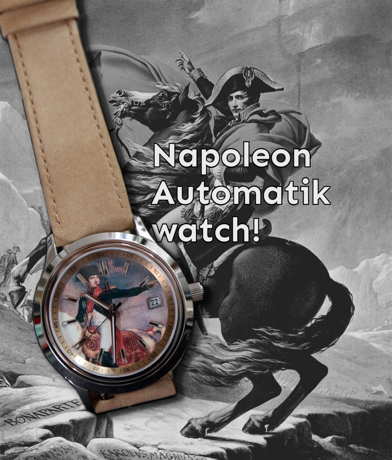 Napoleon watch Edouard Lauzières - Automatik Swiss made