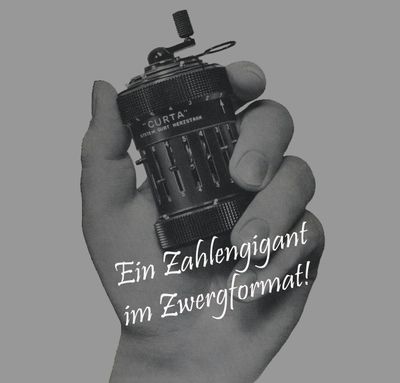 Die Geschichte der CURTA Rechenmaschine
