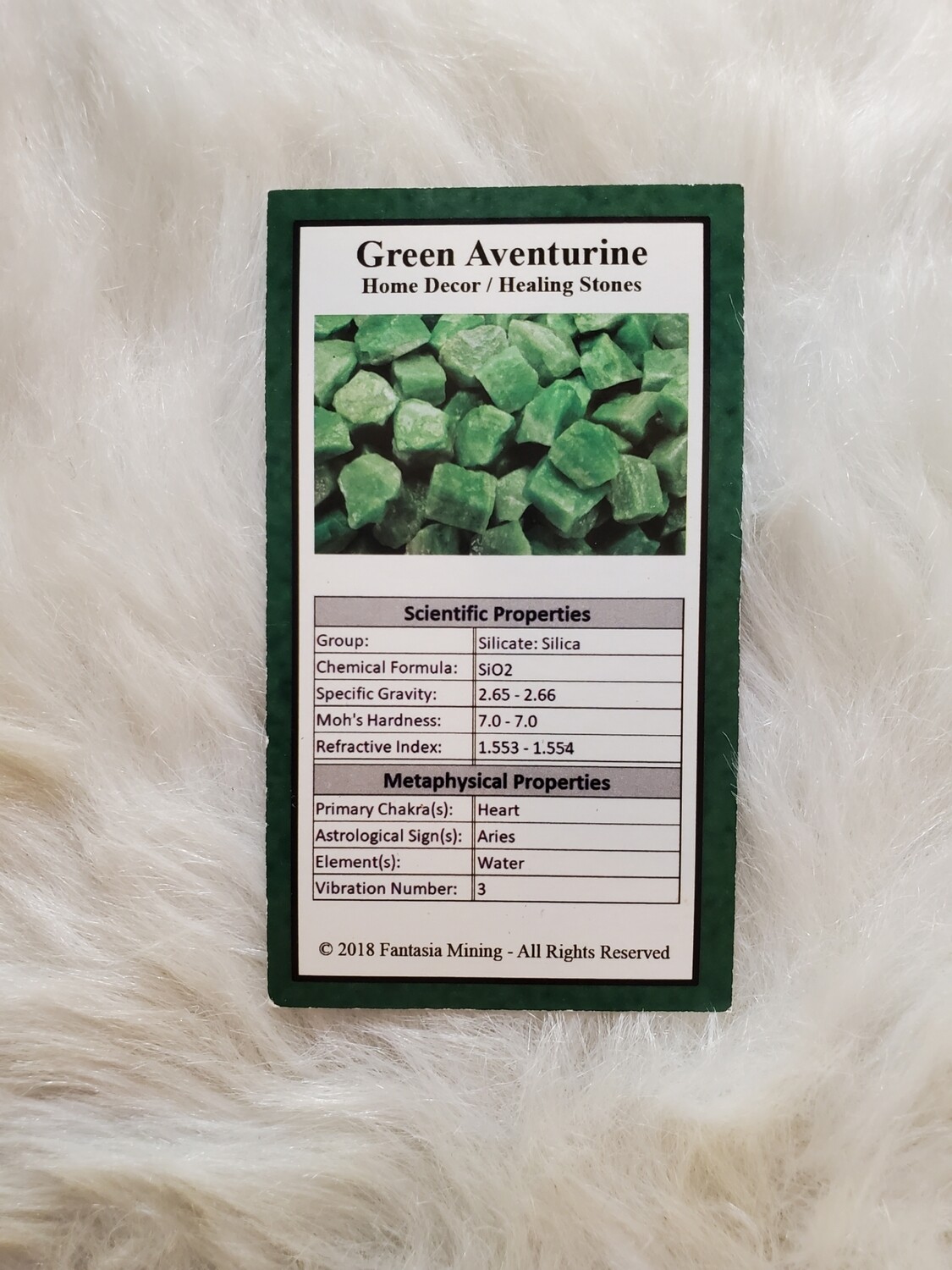 Green Adventurine Crystal