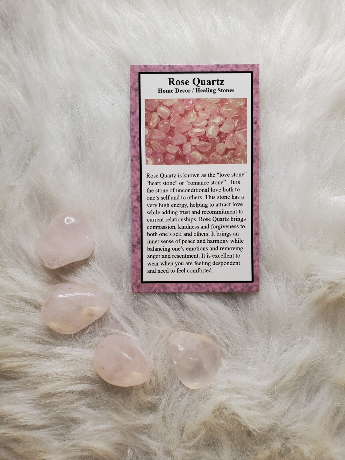 Rose Quartz Crystal
