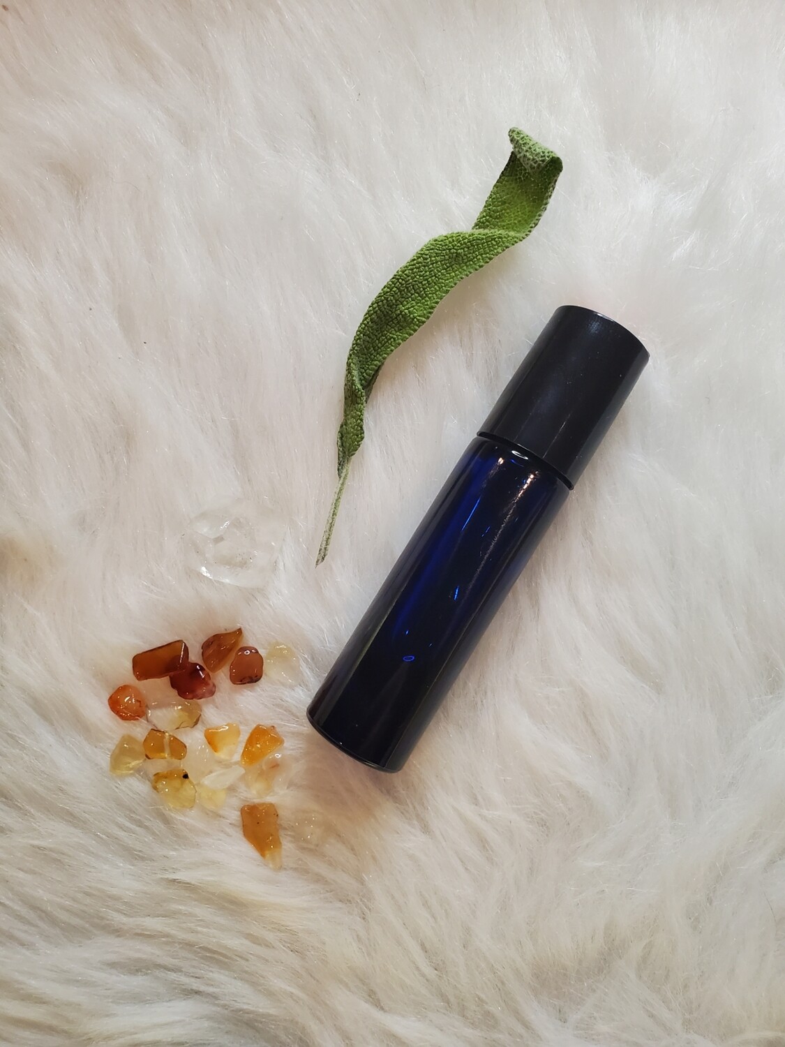 Sage and Carnelian &quot;No Bad Vibes&quot; Roll On