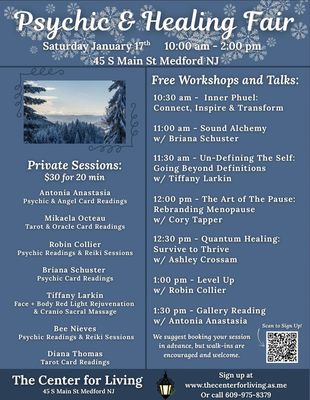 Psychic &amp;  Healing Fair / 1.17.26 (10-2pm)