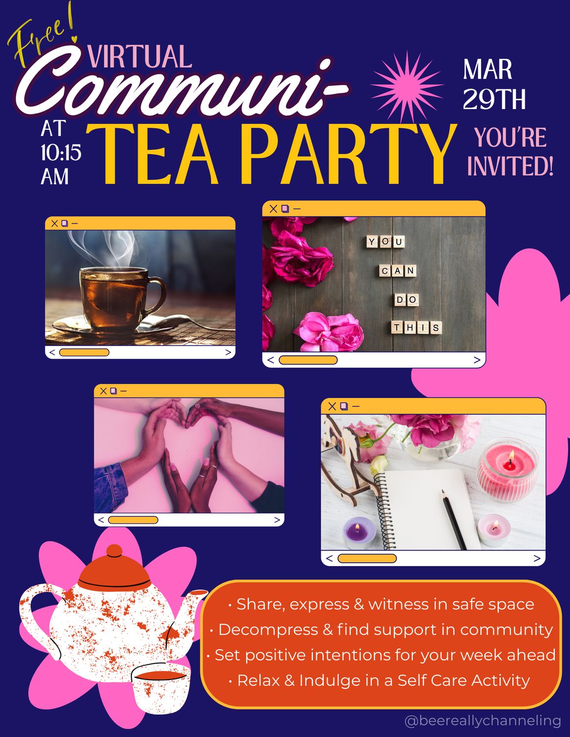 ✨️ Communi-Tea Party ✨️ Sunday (29th)