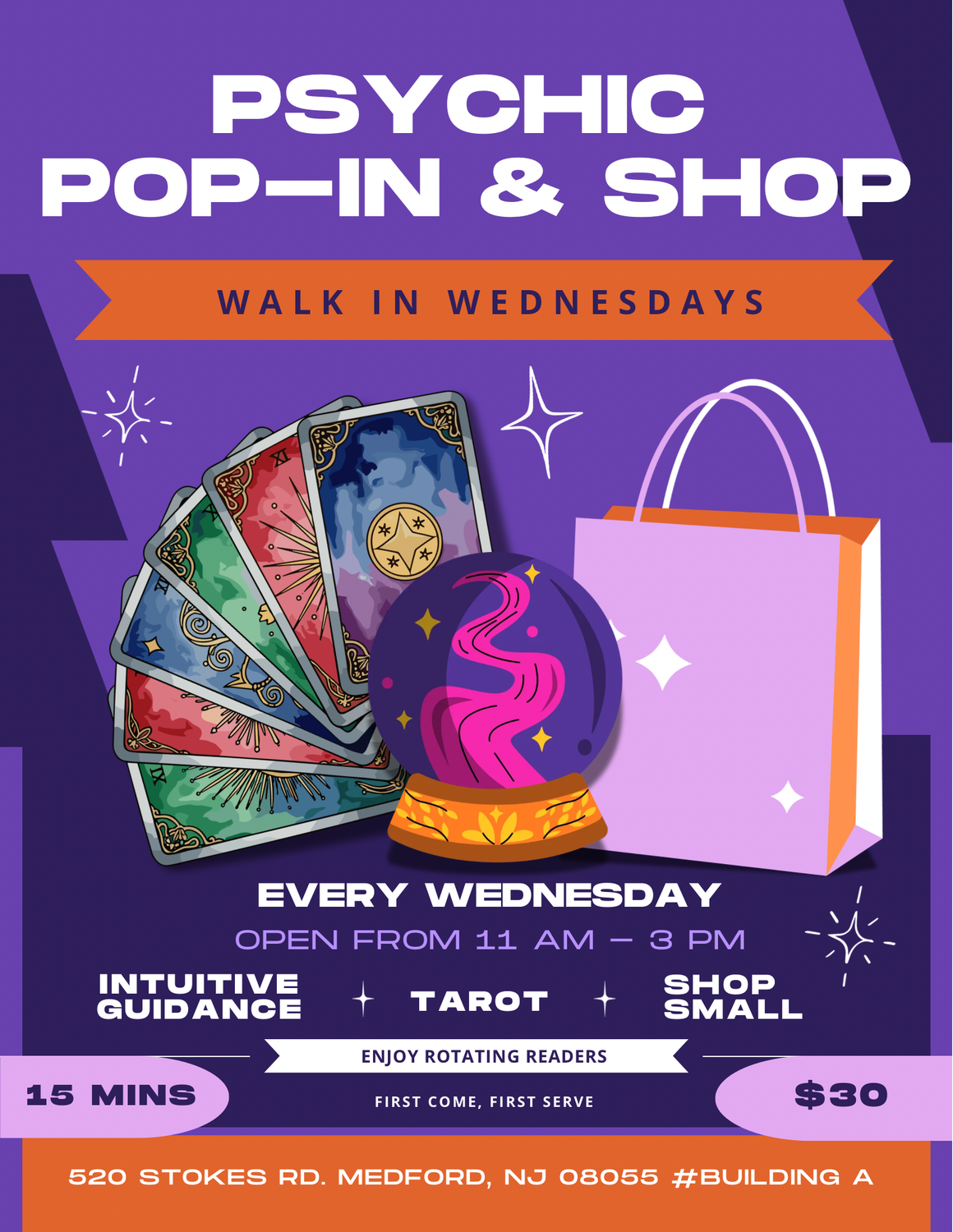 Psychic POP-IN &amp; shop ✨Walk In Wednesday✨🔮