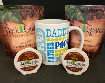 Dad Mug + Coffee + K-Cups