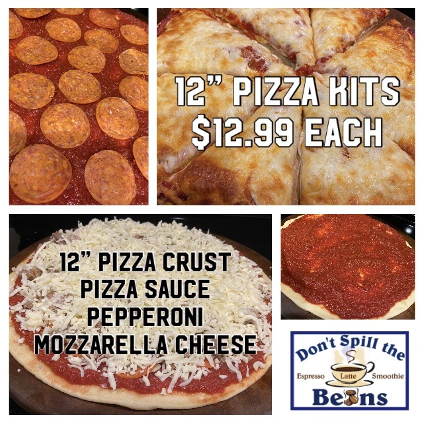 Pepperoni Pizza 12” Pizza Kits