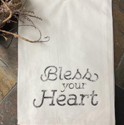 Bless Your Heart Dish Towel