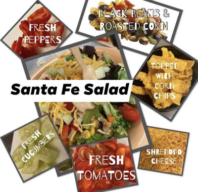 Santa Fe Salad wo/Grilled Chicken Santa Fe Salad wo/Grilled Chicken