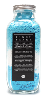 Fizzy Salt Soak - Fresh and Clean