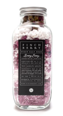 Fizzy Salt Soak - Rosey Posey
