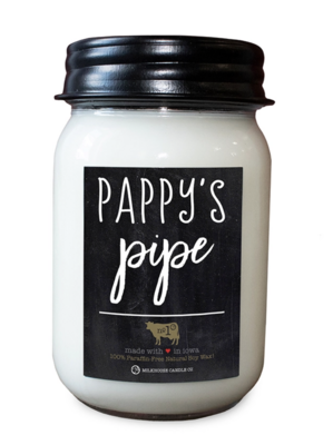 Pappy's Pipe Farmhouse Mason Jar