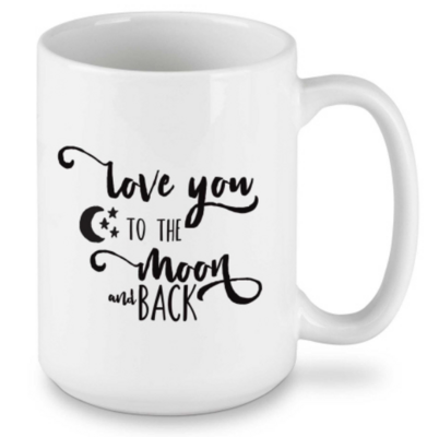 Love You To The Moon - Ceramic Mug