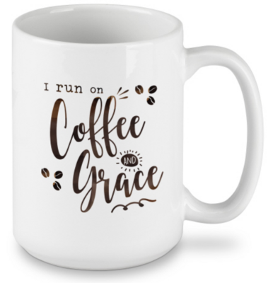 Run on Coffee - Ceramic Mug