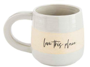 Love This Place Stoneware Tea Mug
