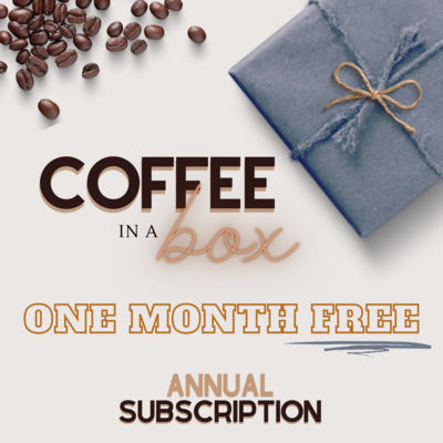 Coffee Gift Box Annual Subscription