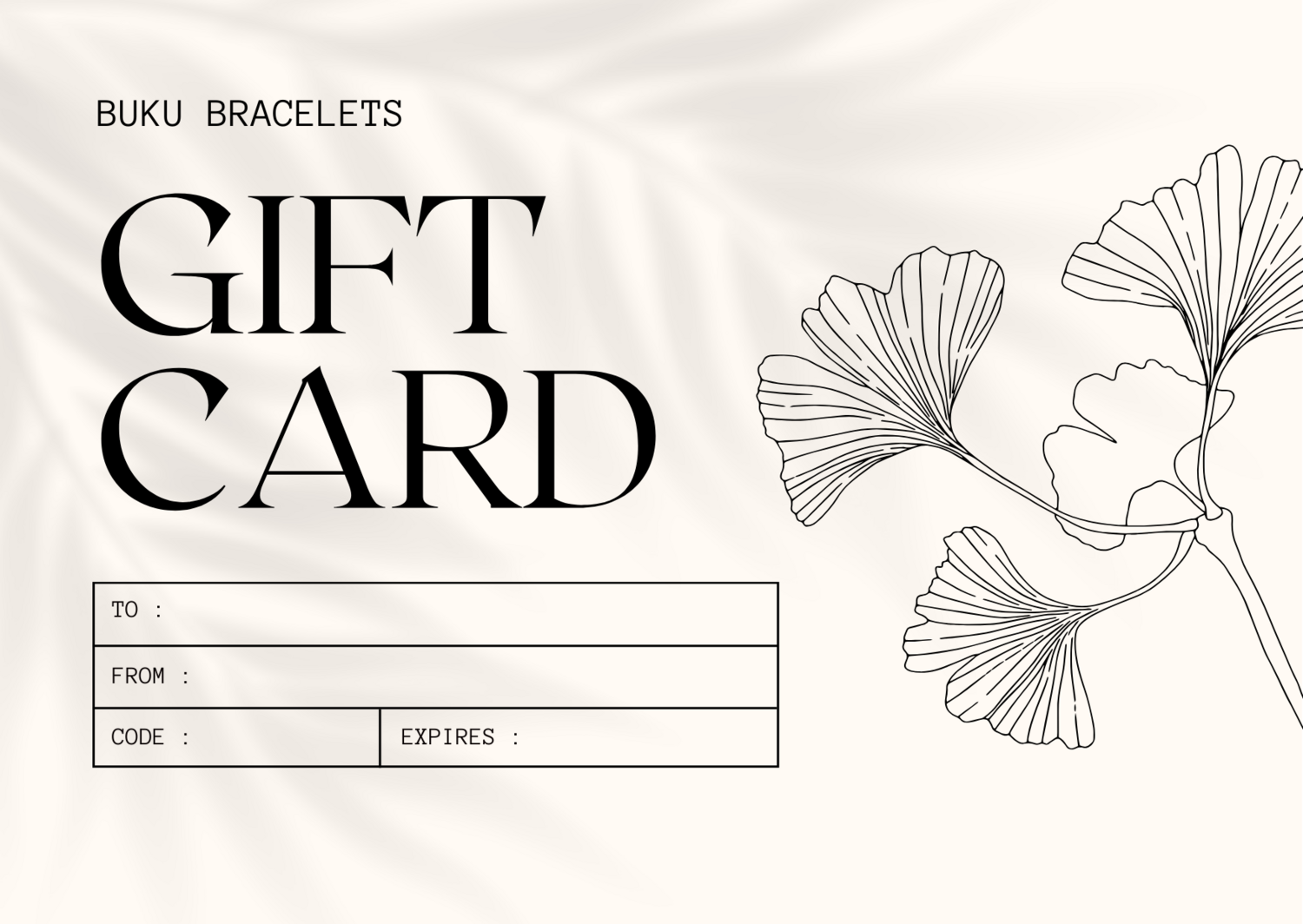 Gift Card 100.00
