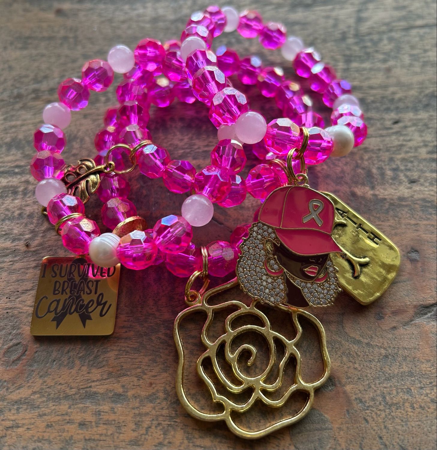 Crystals (Breast Cancer Awareness )