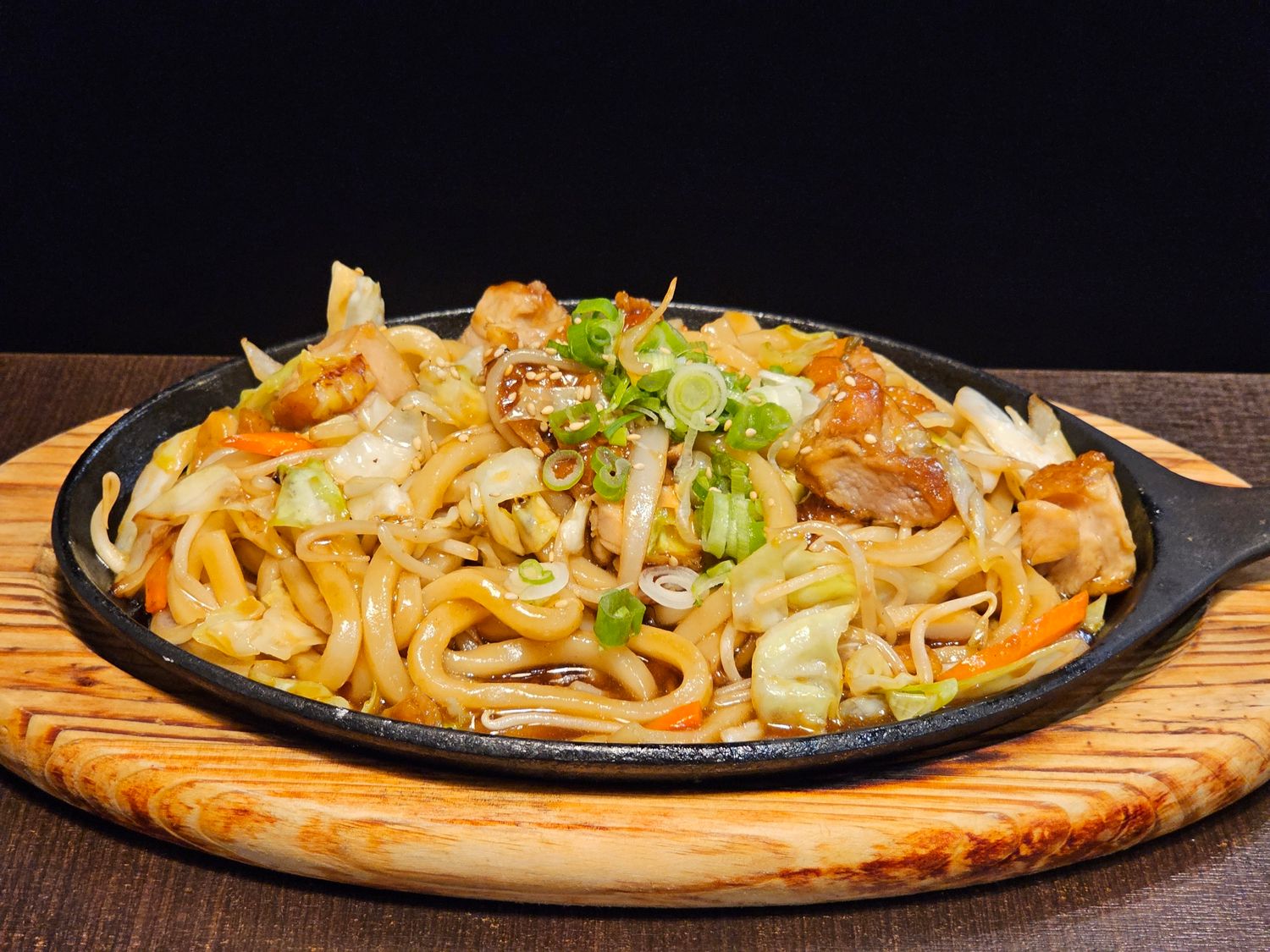 Chicken Yakiudon