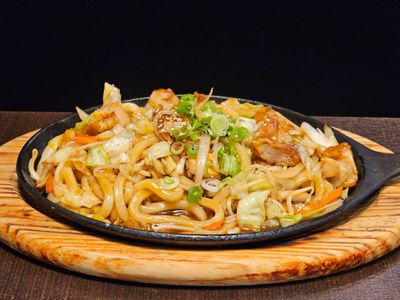 Chicken Yakiudon