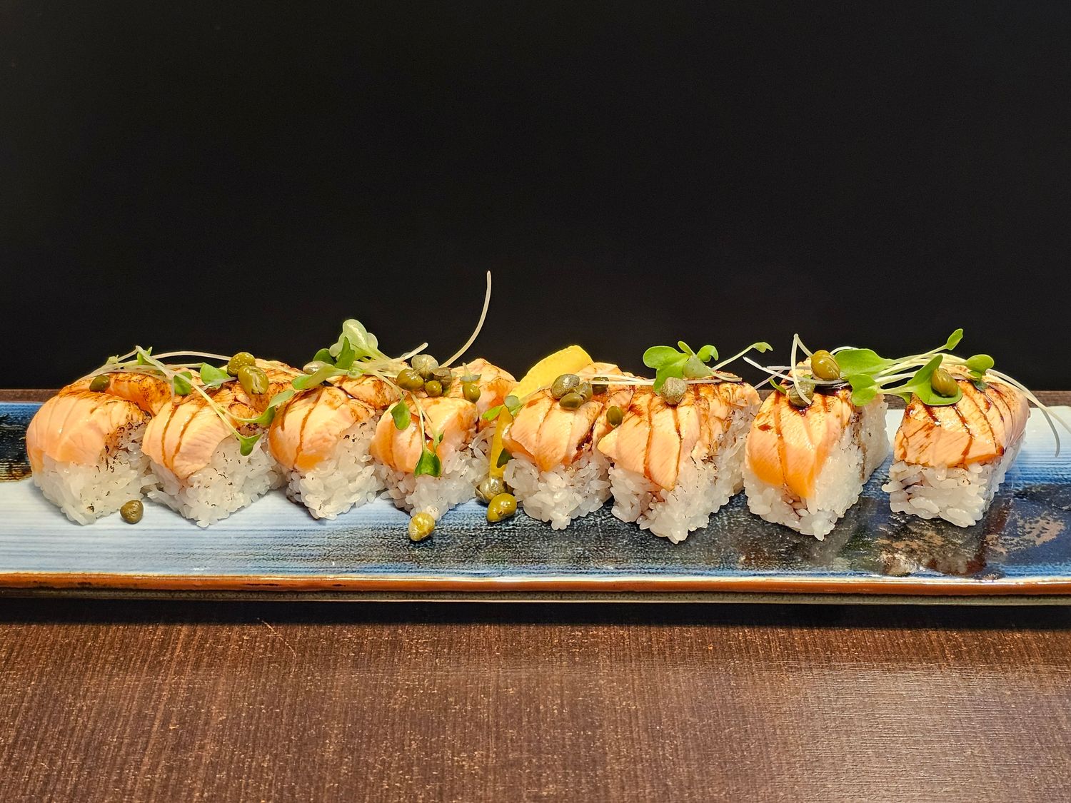 Salmon Oshi