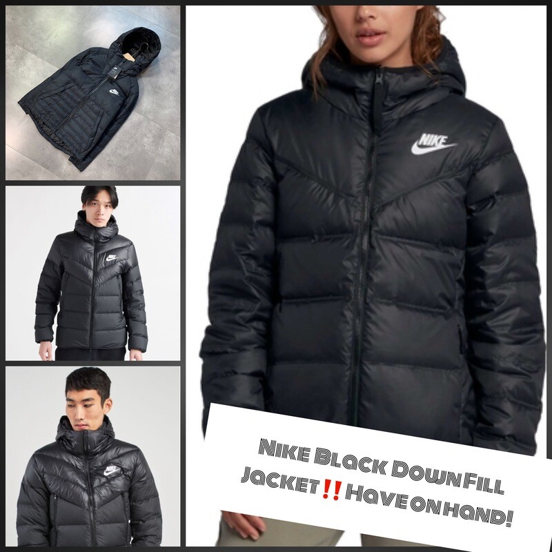 Nike Black Down Fill Jacket