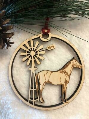 Christmas Ornament - Farm Collection - Horse