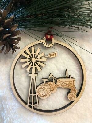 Christmas Ornament-Farm Collection-Tractor