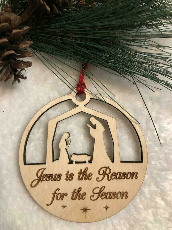 Christmas Ornament -   Nativity - Manger