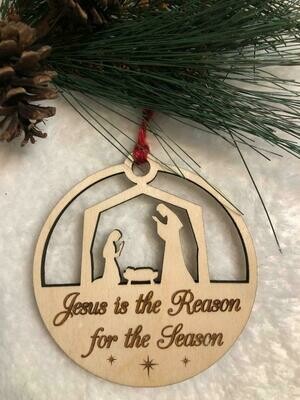 Christmas Ornament -   Nativity - Manger
