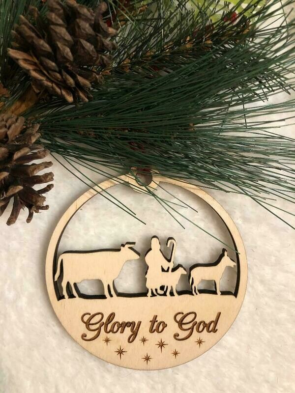 Christmas Ornament - Nativity - Shepherd