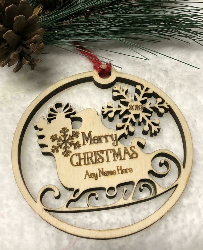 Personalized - Santa&#39;s Sleigh