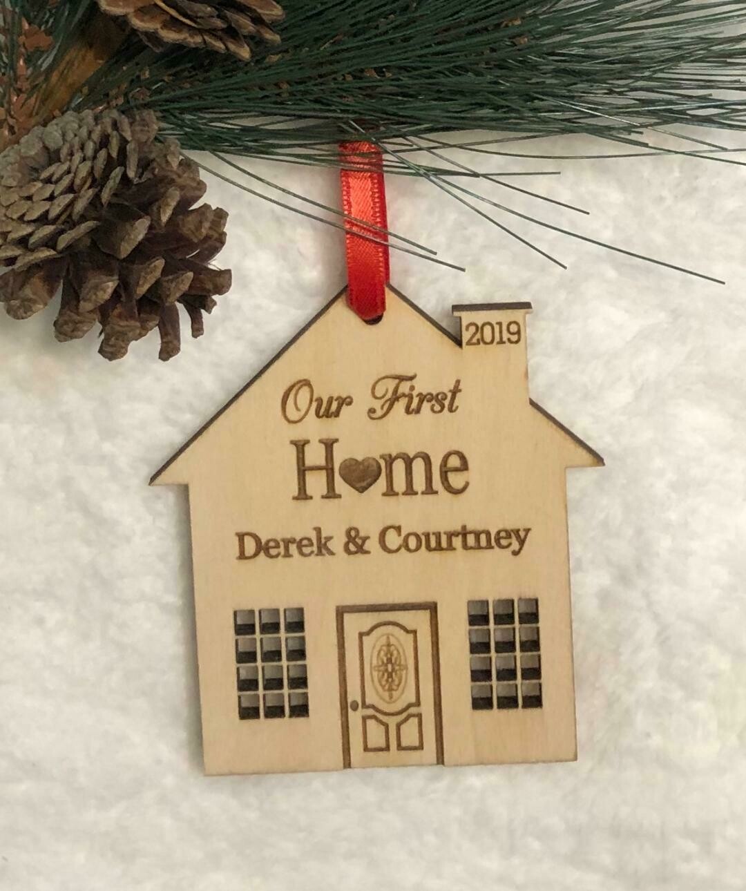 Our First Home Christmas Ornament - A Perfect Gift For Loved Ones