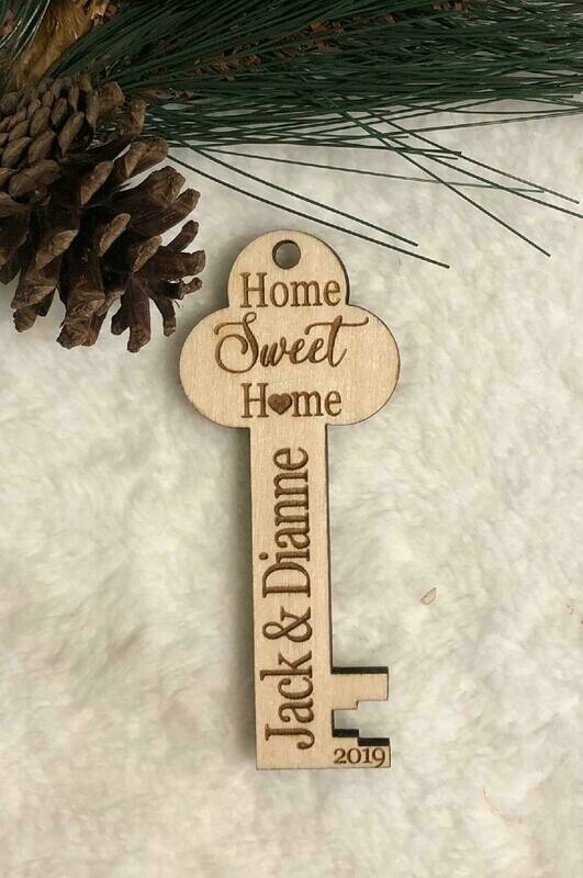 New Home Christmas Ornament Ornament - Skeleton Key -