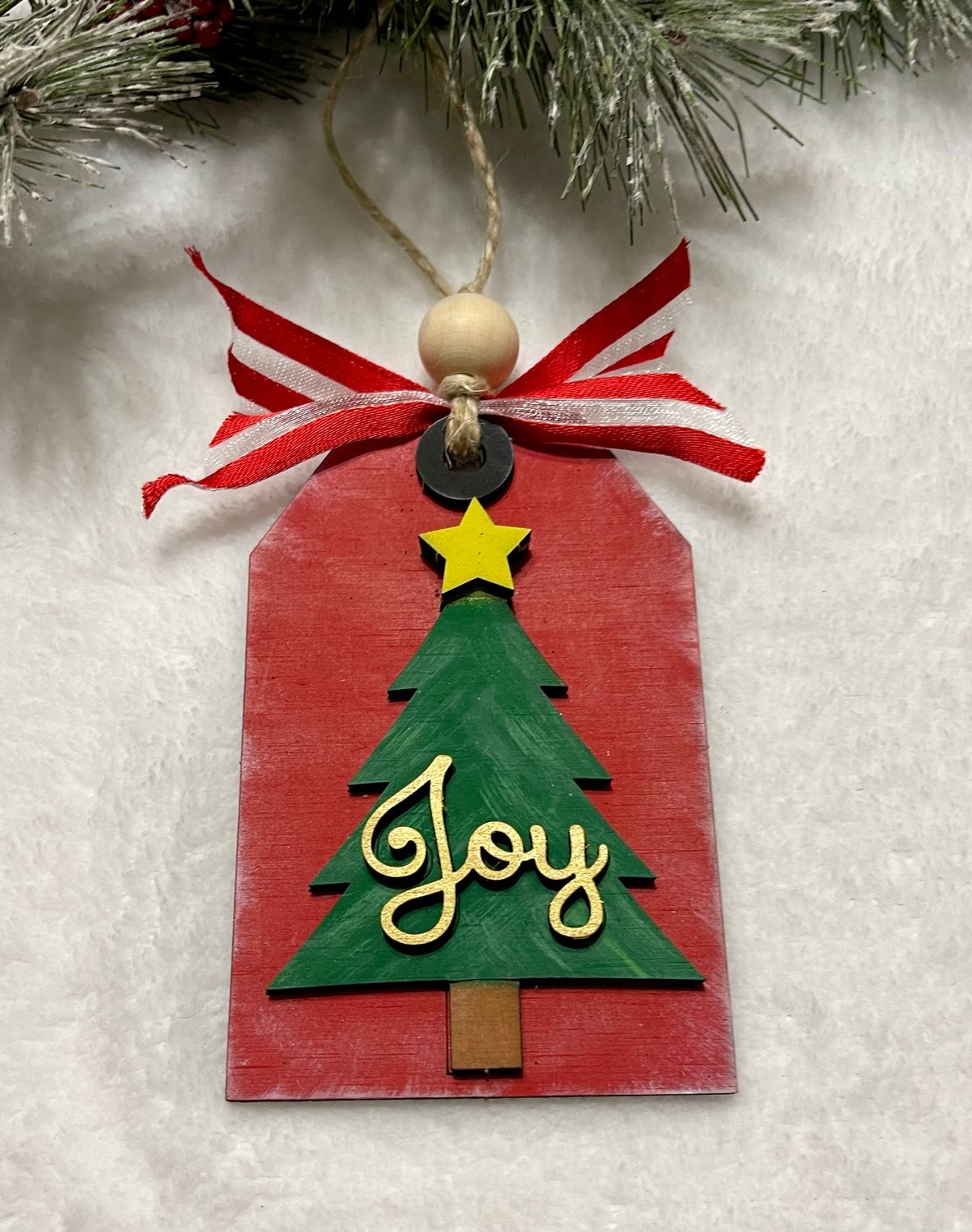 DIY Ornament Gift Tag Gift Card Holder  Elf