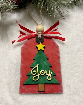DIY Ornament Gift Tag Gift Card Holder  Elf