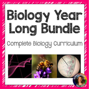 Biology Year Long Bundle