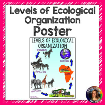 Levels of Ecological Organization Poster