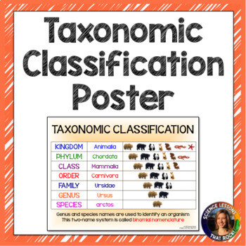 Taxonomy Poster