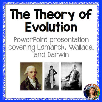 Developing The Theory of Evolution powerpoint presentation
