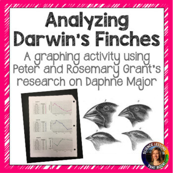 Analyzing Darwin's Finches- Evolution Graphing Activity